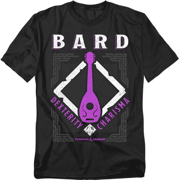 Dungeons And Dragons - Bard Adult Regular Fit Short Sleeve