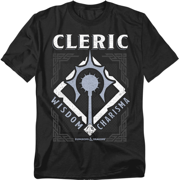 Dungeons And Dragons - Cleric Adult Regular Fit Short Sleeve