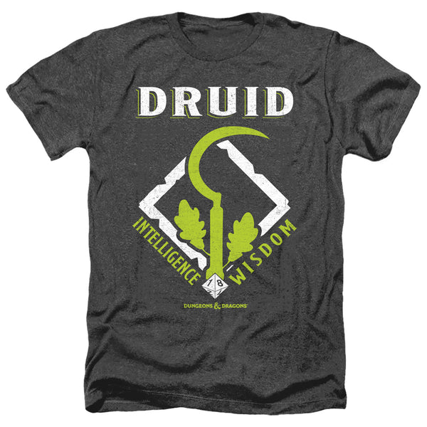 Dungeons And Dragons - Druid Adult Regular Fit Heather Short Sleeve