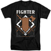 Dungeons And Dragons - Fighter Adult Tall Fit Short Sleeve