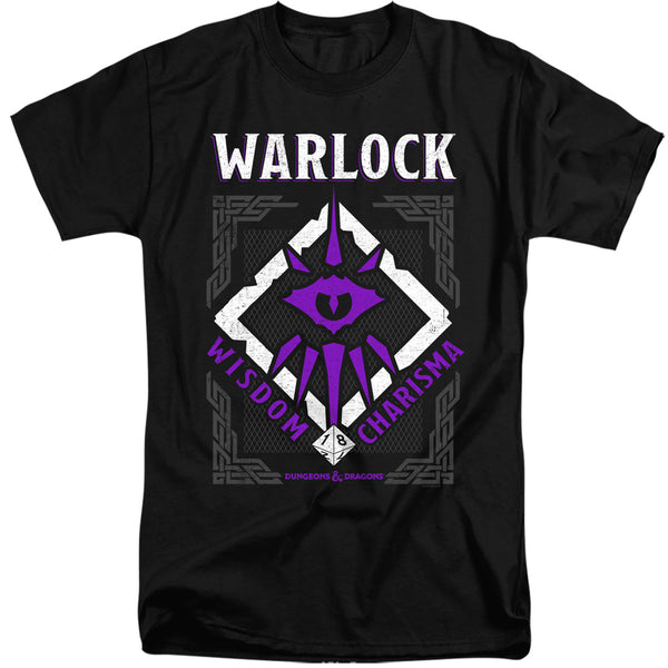Dungeons And Dragons - Warlock Adult Tall Fit Short Sleeve