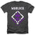 Dungeons And Dragons - Warlock Adult Regular Fit Heather Short Sleeve