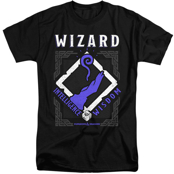 Dungeons And Dragons - Wizard Adult Tall Fit Short Sleeve