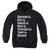Dungeons And Dragons - Dungeon List Youth Hooded Sweatshirt