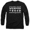 Dungeons And Dragons - Choose Your Weapon Adult Long Sleeve