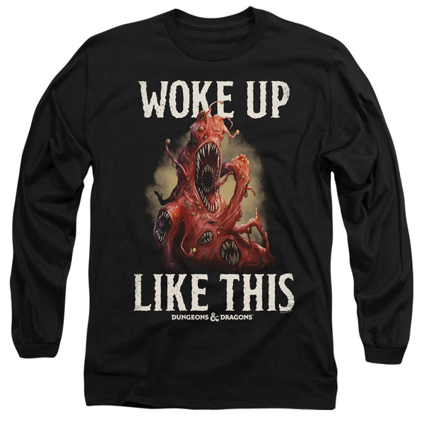 Dungeons And Dragons - Woke Like This Adult Long Sleeve
