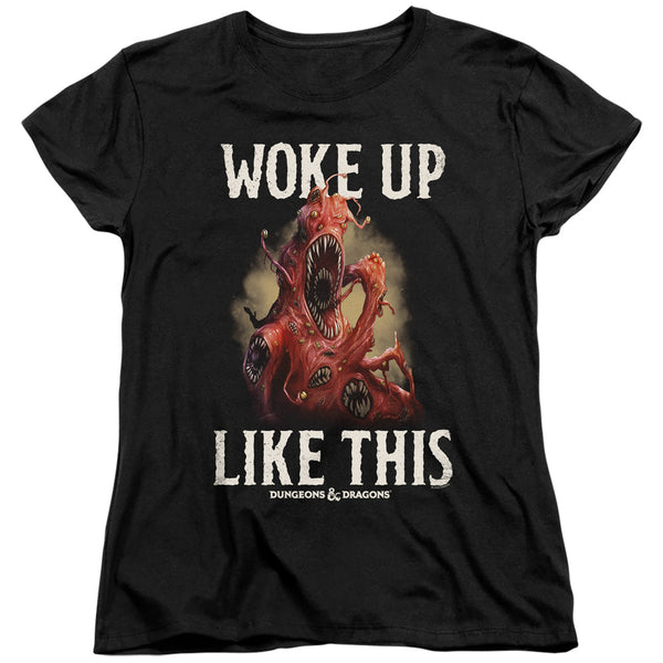 Dungeons And Dragons - Woke Like This Women's Short Sleeve