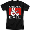 Dungeons And Dragons - Chaotic Evil Adult Tall Fit Short Sleeve