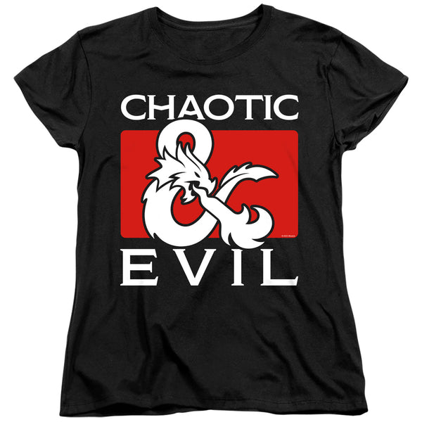 Dungeons And Dragons - Chaotic Evil Women's Short Sleeve