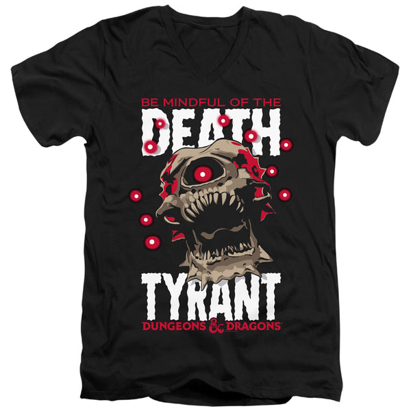 Dungeons And Dragons - Death Tyrant Adult Slim Fit V Neck Cotton