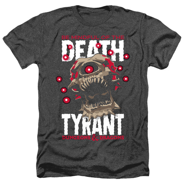 Dungeons And Dragons - Death Tyrant Adult Regular Fit Heather Short Sleeve