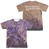 Dungeons And Dragons - Dm Cover Adult Regular Fit Short Sleeve 65 - 35 Poly - Cotton