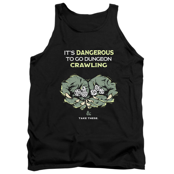 Dungeons And Dragons - Dangerous To Go Alone Adult Tank Top