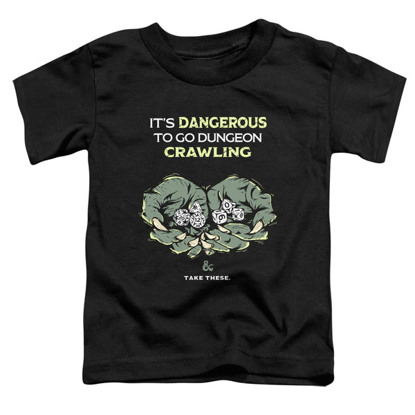 Dungeons And Dragons - Dangerous To Go Alone Toddler Short Sleeve