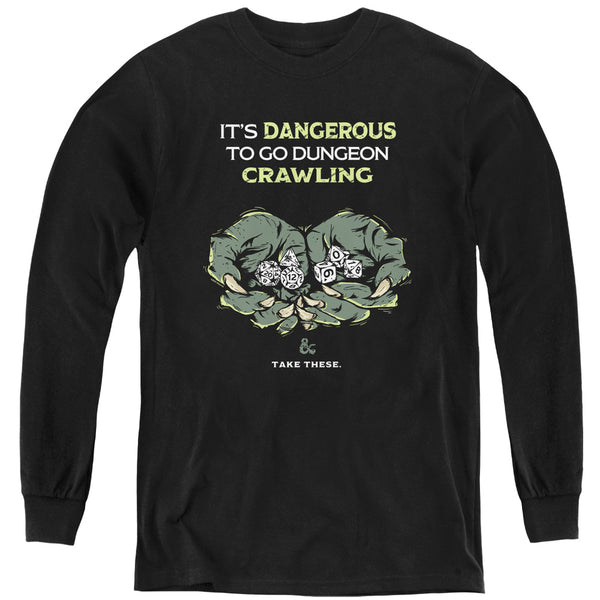 Dungeons And Dragons - Dangerous To Go Alone L - S Youth