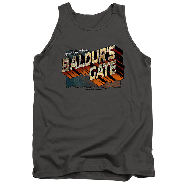 Dungeons And Dragons - Baldurs Gate Adult Tank Top