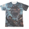 Dungeons And Dragons - Monster Manual Cover Adult Regular Fit Short Sleeve 65 - 35 Poly - Cotton