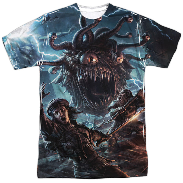 Dungeons And Dragons - Monster Manual Cover Adult Regular Fit Short Sleeve 100% Poly