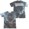 Dungeons And Dragons - Monster Manual Cover Adult Regular Fit Short Sleeve 65 - 35 Poly - Cotton