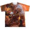Dungeons And Dragons - Players Handbook Cover Youth Short Sleeve 100% Poly