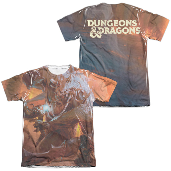 Dungeons And Dragons - Players Handbook Cover Adult Regular Fit Short Sleeve 65 - 35 Poly - Cotton