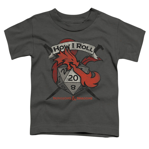 Dungeons And Dragons - How I Roll D And D Toddler Short Sleeve