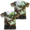 Dungeons And Dragons - Starter Covers Adult Regular Fit Short Sleeve 100% Poly