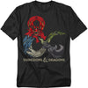 Dungeons And Dragons - Dragons In Dragons Adult Regular Fit Short Sleeve