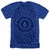 Magic The Gathering - Blue Mana Adult Regular Fit Heather Short Sleeve