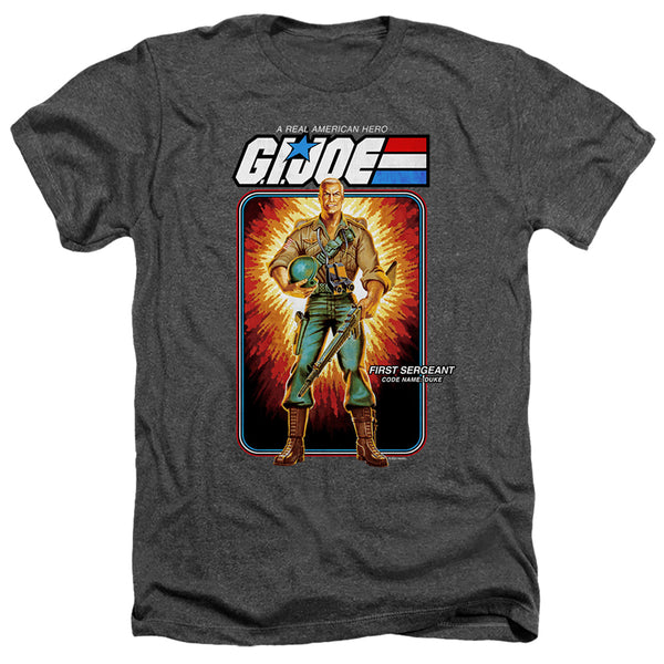 G.I. Joe - Duke Card Adult Regular Fit Heather Short Sleeve