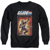 G.I. Joe - Snake Eyes Card Adult Crewneck Sweatshirt