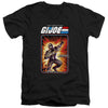 G.I. Joe - Snake Eyes Card Adult Slim Fit V Neck Cotton