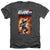 G.I. Joe - Snake Eyes Card Adult Regular Fit Heather Short Sleeve