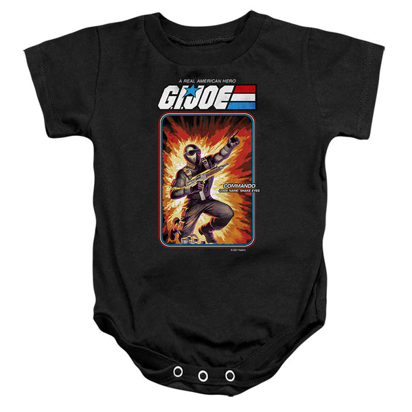 G.I. Joe - Snake Eyes Card Infant Snapsuit