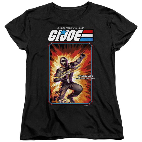 G.I. Joe - Snake Eyes Card Women's Short Sleeve