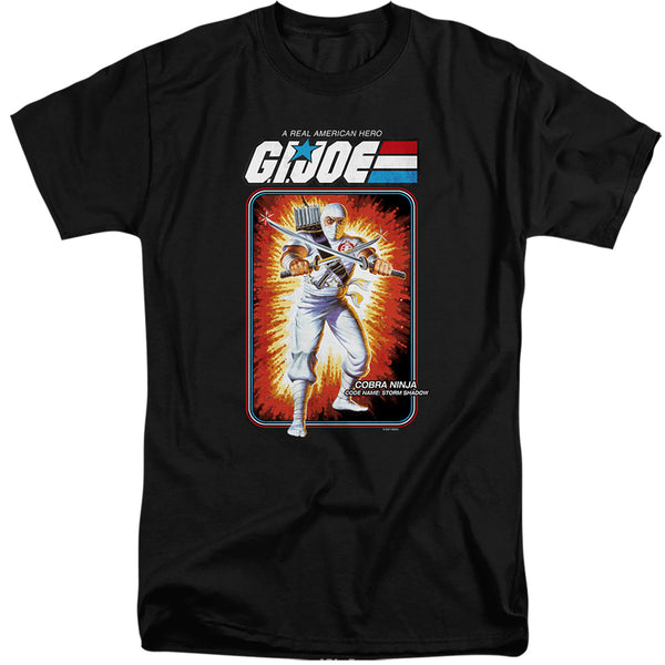 G.I. Joe - Storm Shadow Card Adult Tall Fit Short Sleeve