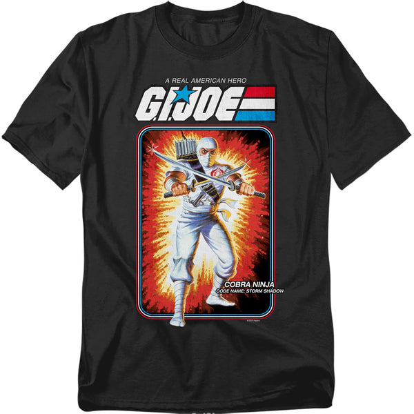 G.I. Joe - Storm Shadow Card Adult Regular Fit Short Sleeve