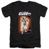 G.I. Joe - Storm Shadow Card Adult Slim Fit V Neck Cotton
