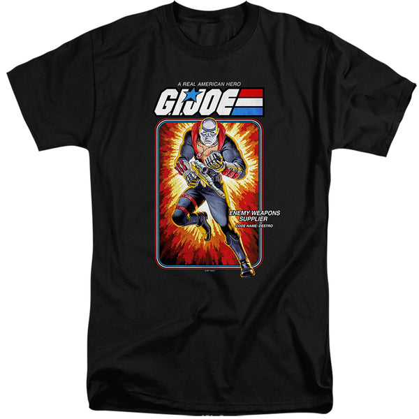 G.I. Joe - Destro Card Adult Tall Fit Short Sleeve