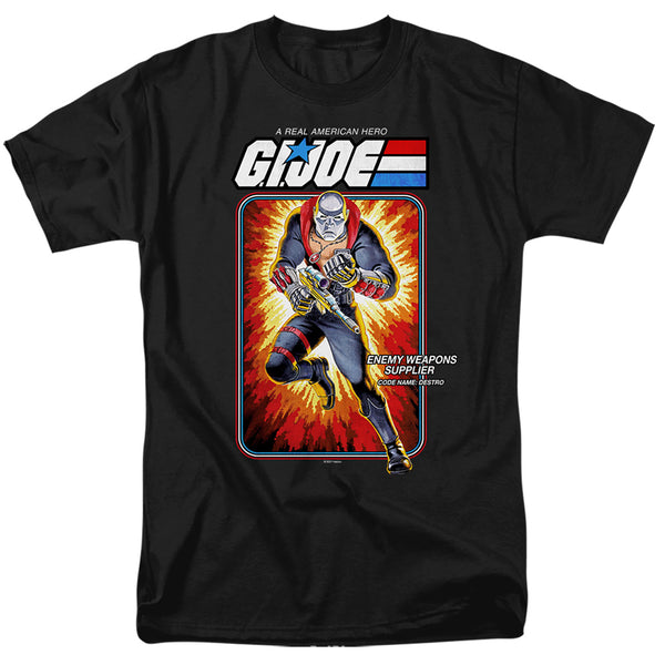 G.I. Joe - Destro Card Adult Regular Fit Short Sleeve