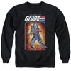 G.I. Joe - Cobra Commander Card Adult Crewneck Sweatshirt