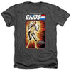 G.I. Joe - Scarlett Card Adult Regular Fit Heather Short Sleeve