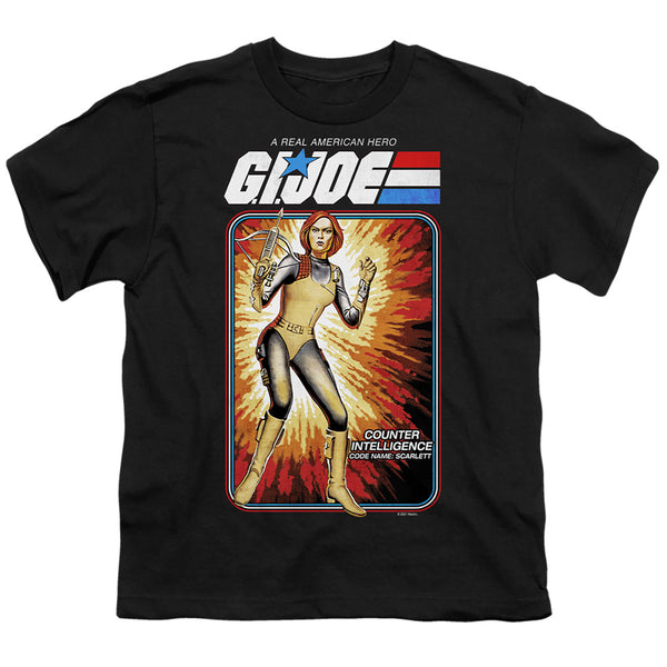 G.I. Joe - Scarlett Card Youth Short Sleeve
