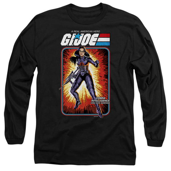G.I. Joe - Baroness Card Adult Long Sleeve