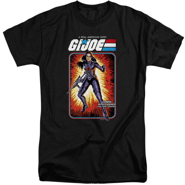 G.I. Joe - Baroness Card Adult Tall Fit Short Sleeve