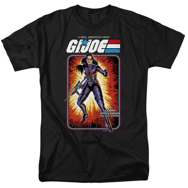 G.I. Joe - Baroness Card Adult Regular Fit Short Sleeve