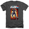 G.I. Joe - Baroness Card Adult Regular Fit Heather Short Sleeve