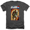 G.I. Joe - Roadblock Card Adult Regular Fit Heather Short Sleeve