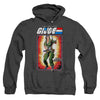 G.I. Joe - Lady Jaye Card Adult Heather Hoodie