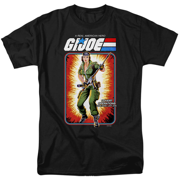 G.I. Joe - Lady Jaye Card Adult Regular Fit Short Sleeve